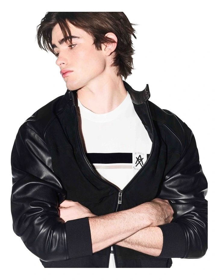 Regular Fit Chest Logo T-shirt in White image 3