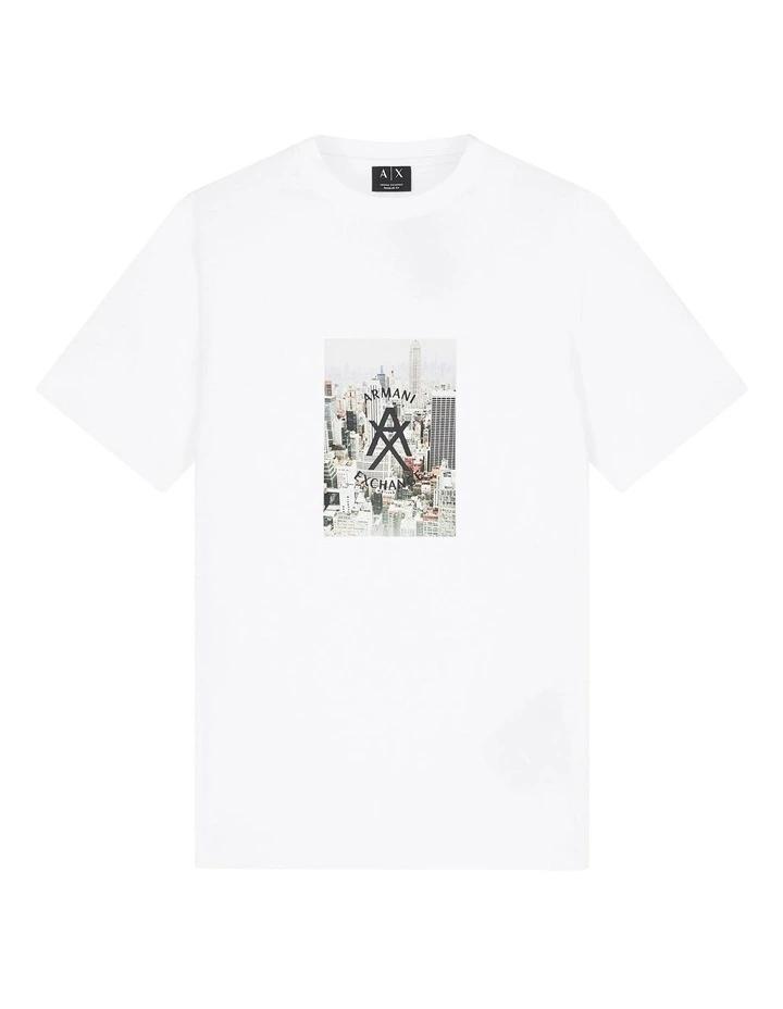 Empire State Graphic T-shirt in White image 5