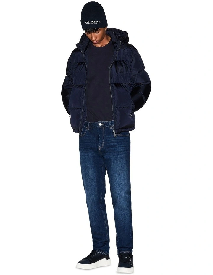 Essential Milan New York T-shirt in Deep Navy image 4