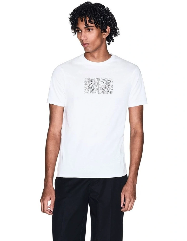 Logomania T-shirt in Off White image 1