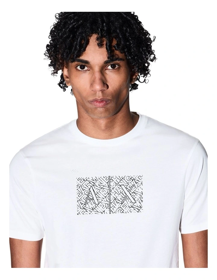 Logomania T-shirt in Off White image 3