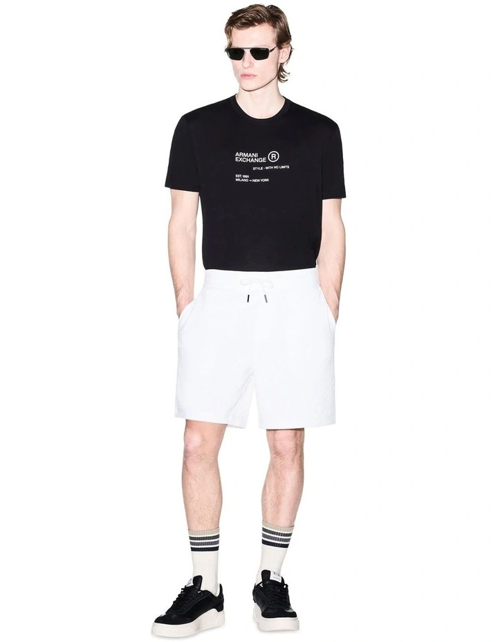 No Limits Logo T-shirt in Black image 4