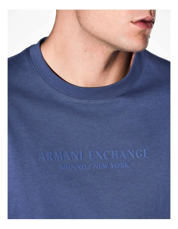 AX Crossover T/Shirt Vintage Indigo image 3
