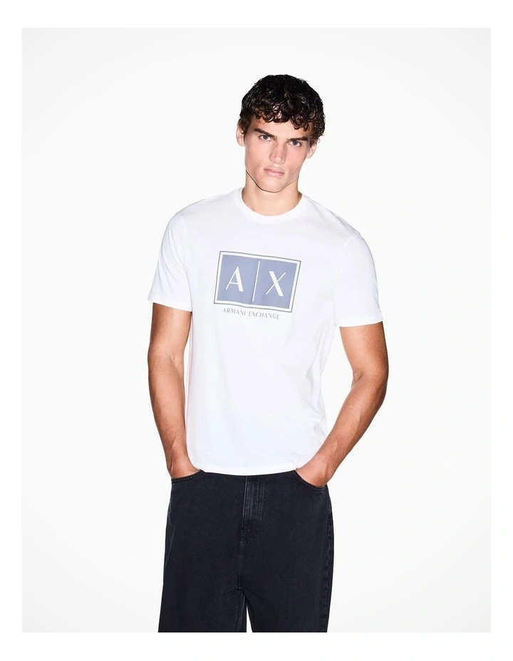Box Logo T/Shirt in Off White image 1