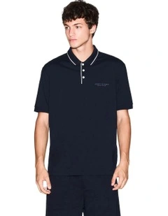 New York Polo Shirt in Deep Navy