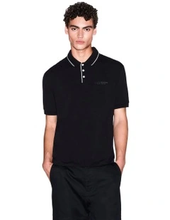 New York Polo Shirt in Black