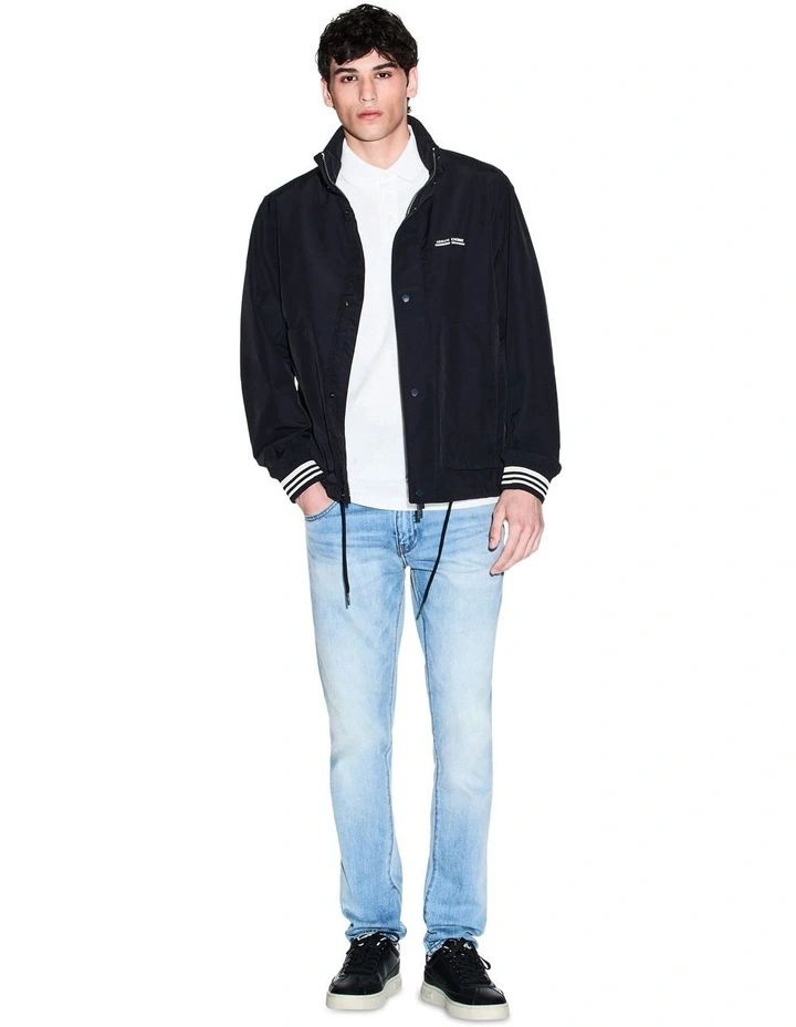 Urban Sailor Pocket Polo in Off White image 3