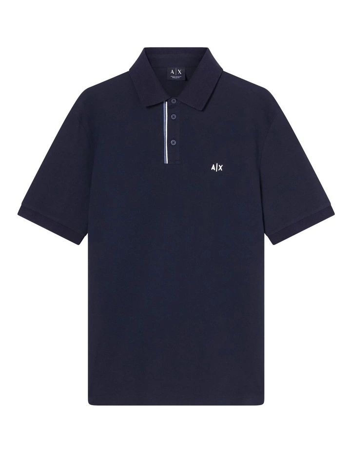Refined Sportswear Polo Shirt in Deep Navy image 5