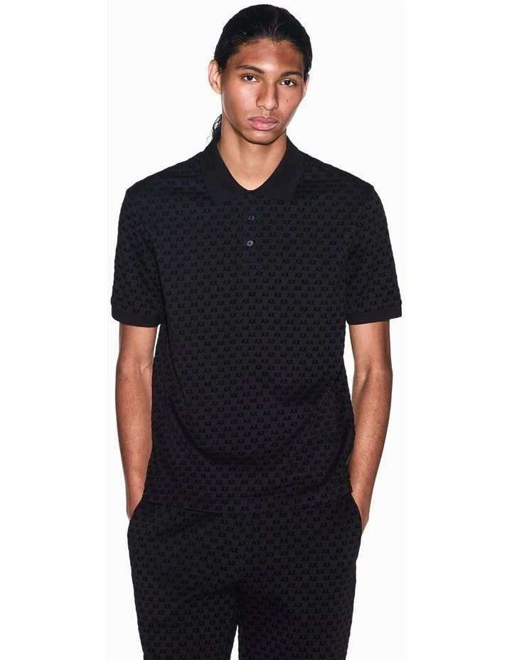 Logomania Polo Black image 1