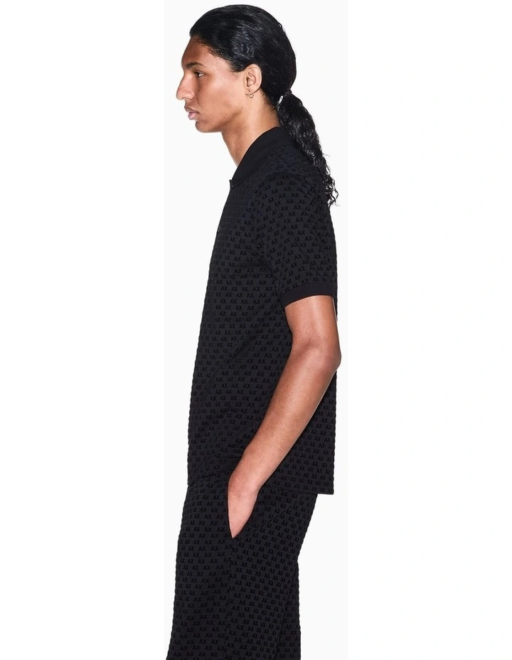 Logomania Polo Black image 3