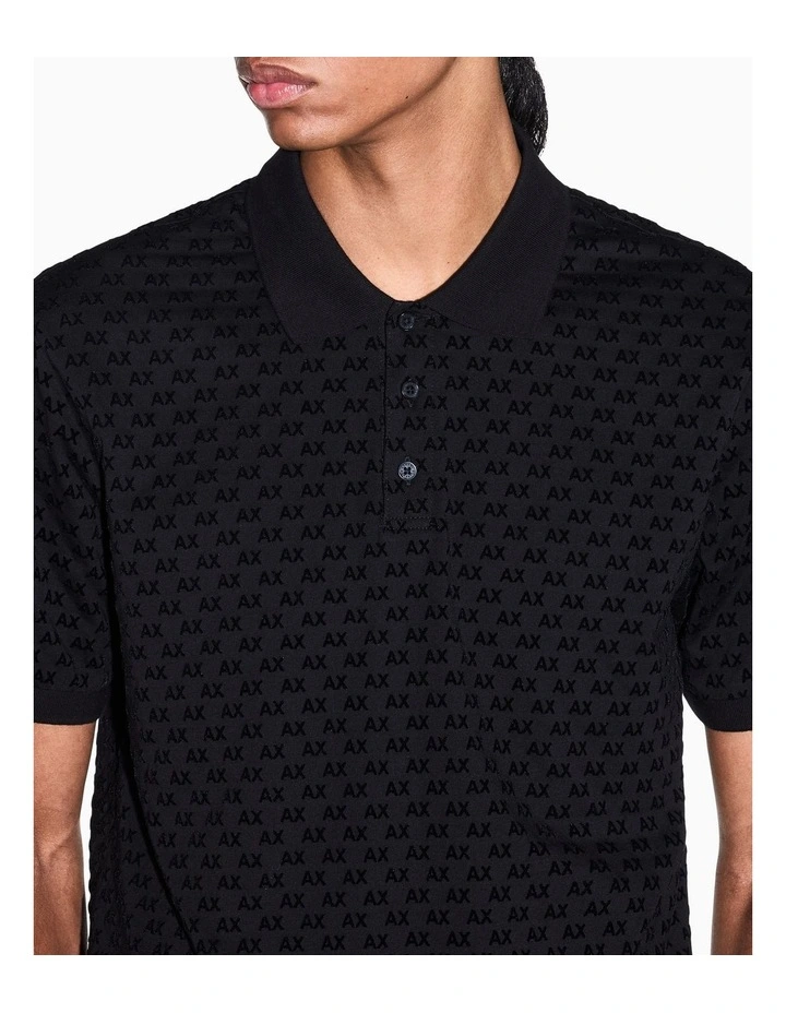 Logomania Polo Black image 4