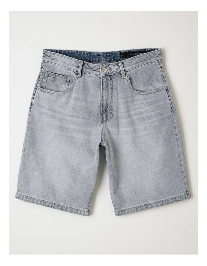 Baggy 5 Pocket Short in Blue Denim image 1