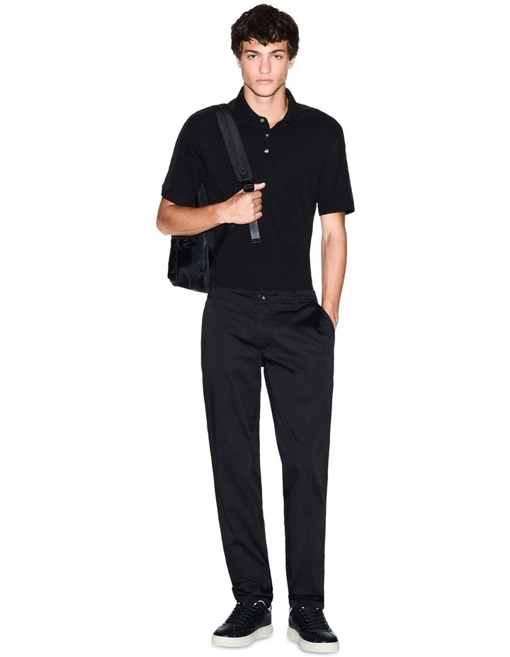 Basics Trouser in Black image 3