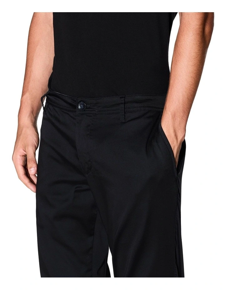 Basics Trouser in Black image 4