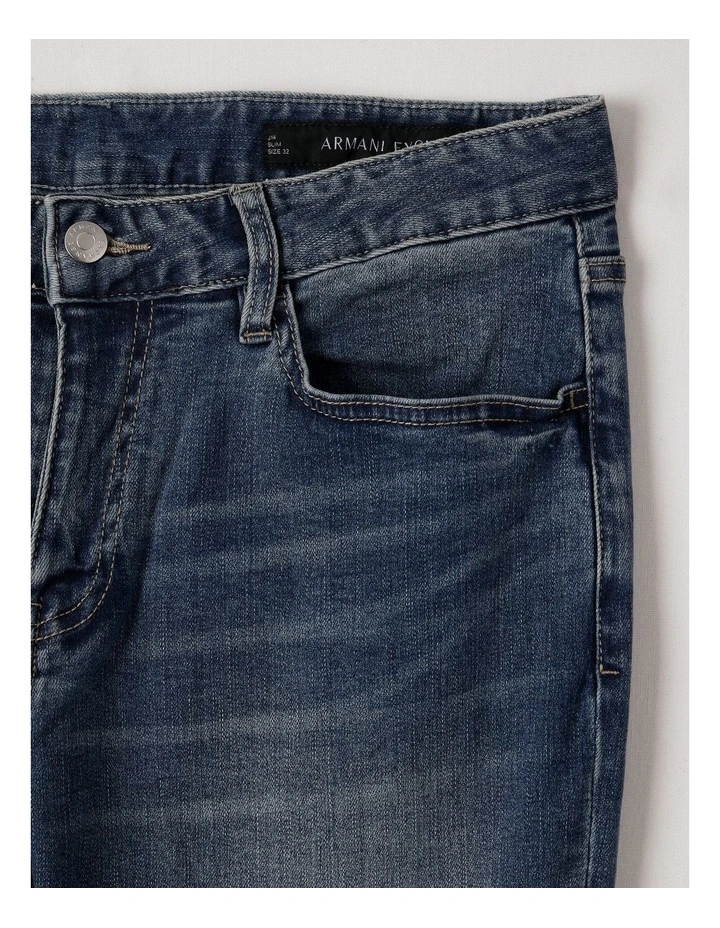 J14-Slim 5 Pocket Pant Blue Denim image 2