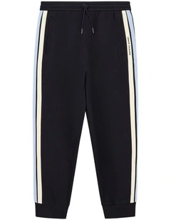 Striped Sweatpants in Blue Mix
