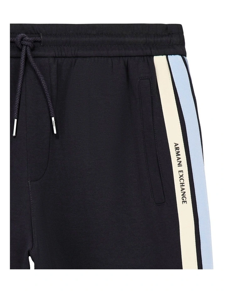 Striped Sweatpants in Blue Mix image 3