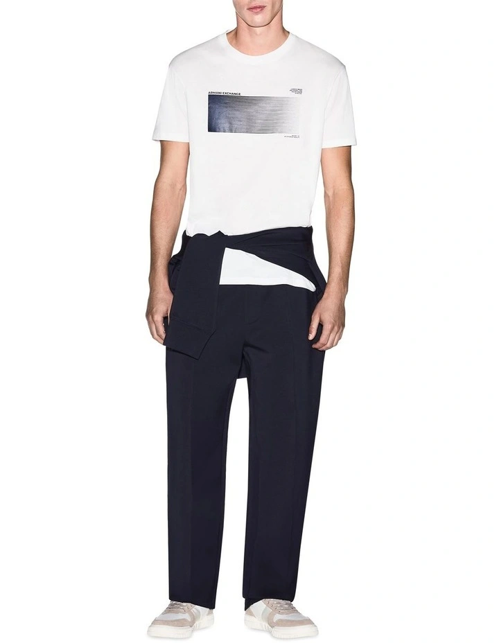 Drawstring Trouser in Deep Navy image 4