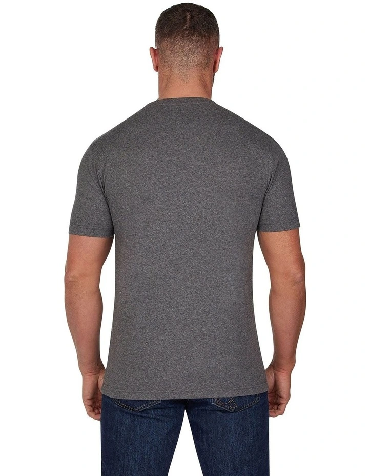 Classic Organic T-Shirt in Charcoal image 2