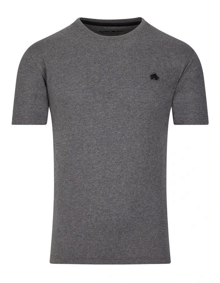 Classic Organic T-Shirt in Charcoal image 3