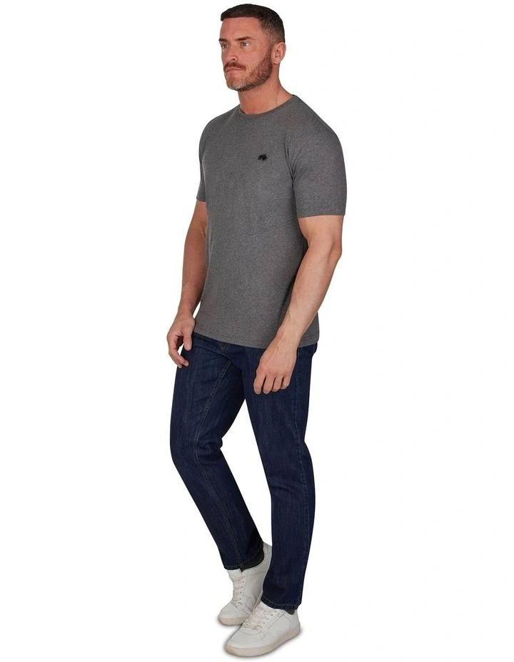 Classic Organic T-Shirt in Charcoal image 5