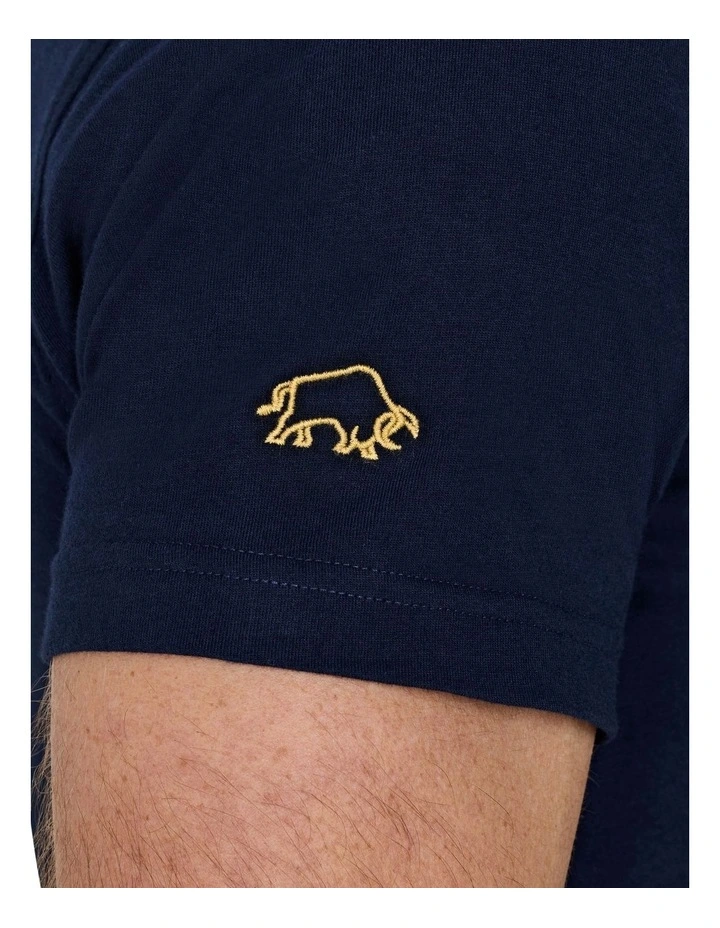 Ruck & Roll T-shirt in Navy image 4