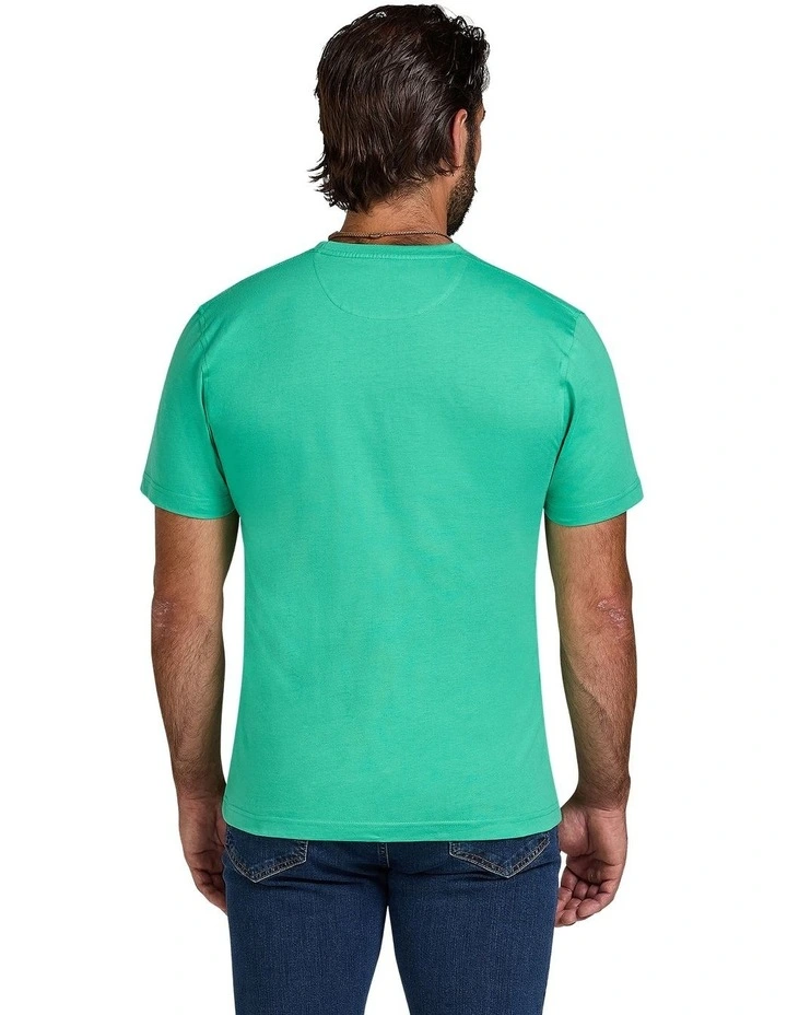 Classic Organic T-Shirt in Green image 2