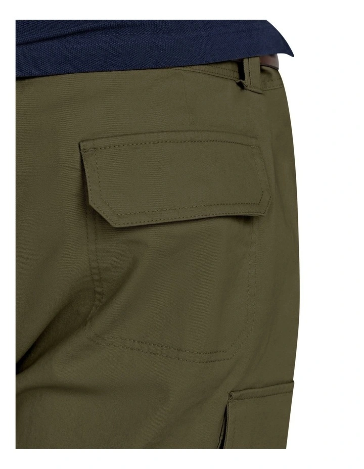 Cargo Short in Olive image 4
