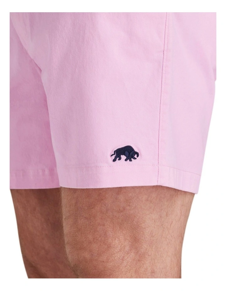 Stretch Chino Shorts in Pink image 4
