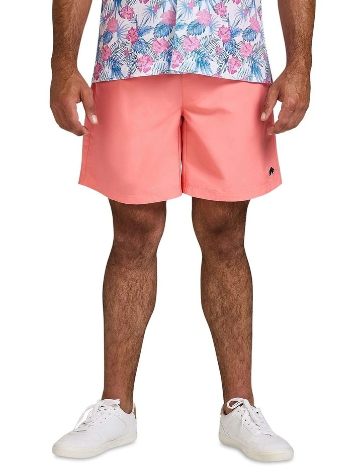 Swim Shorts in Coral image 1