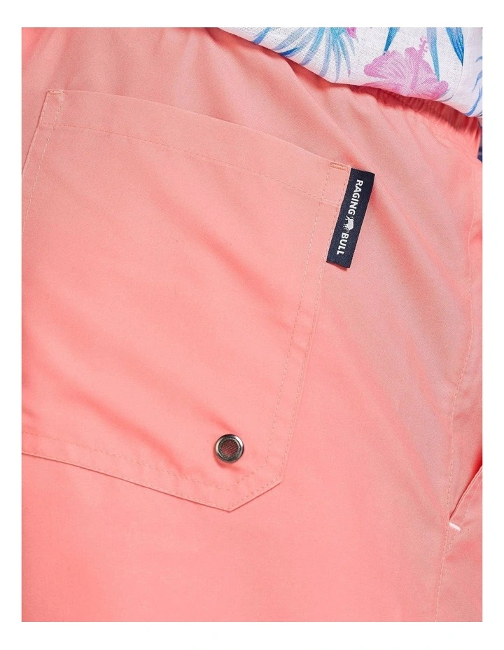 Swim Shorts in Coral image 6