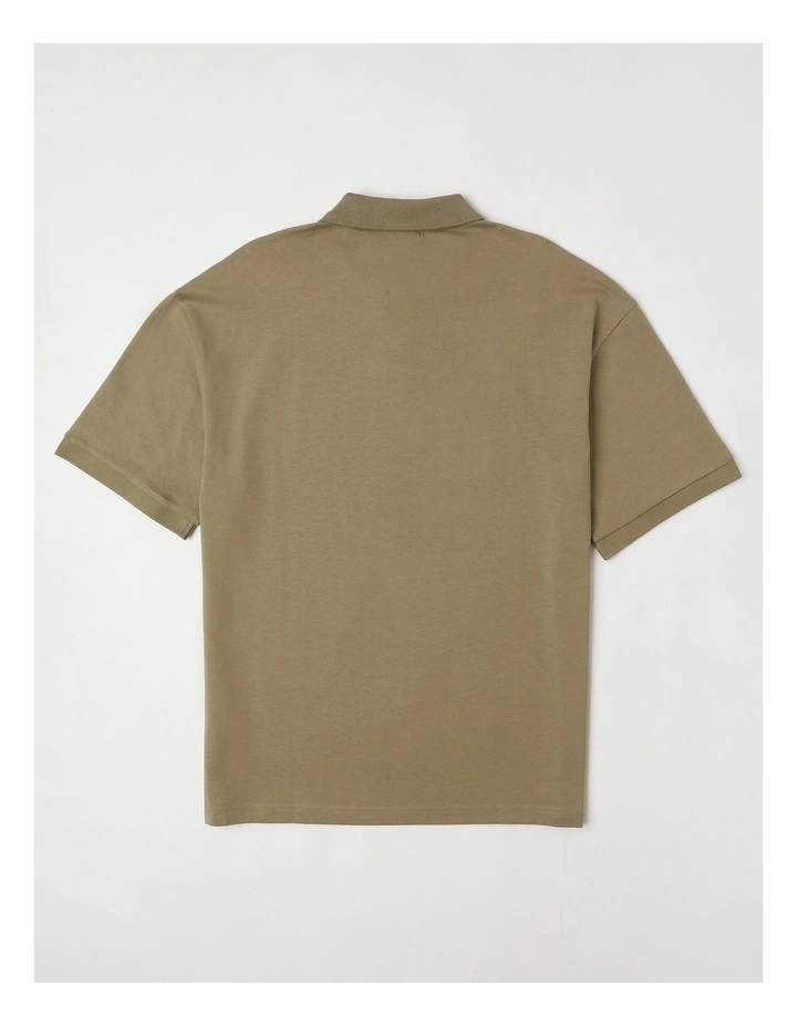 Doniee Polo in Medium Brown image 3