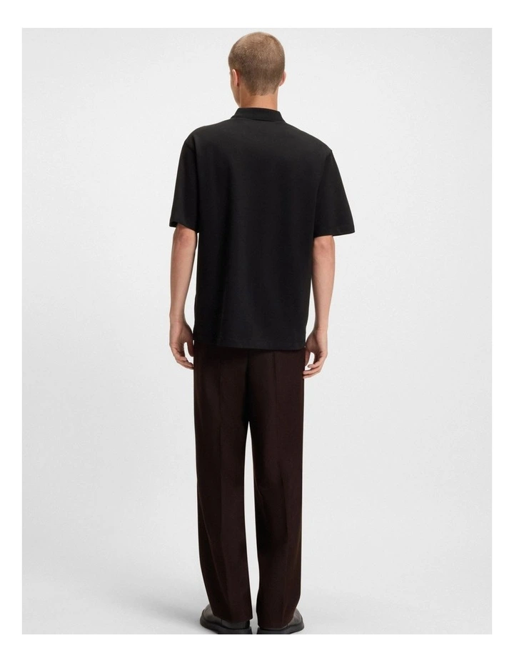 Dusplity Polo Shirt in Black image 2