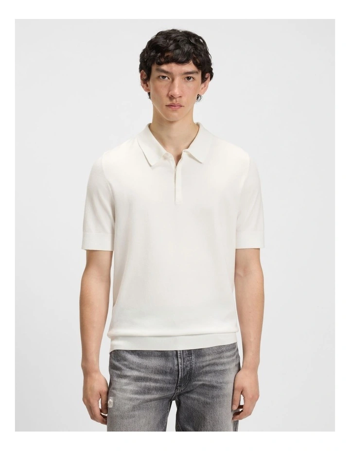 San Peter Knit Polo in Natural image 1