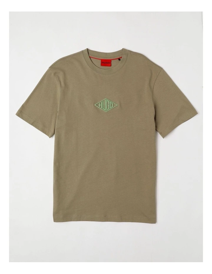 Darunu T-shirt in Medium Brown image 1