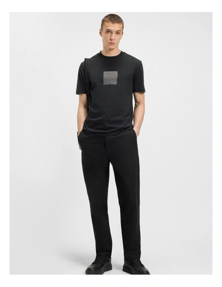 Dusplit T-shirt in Black image 4