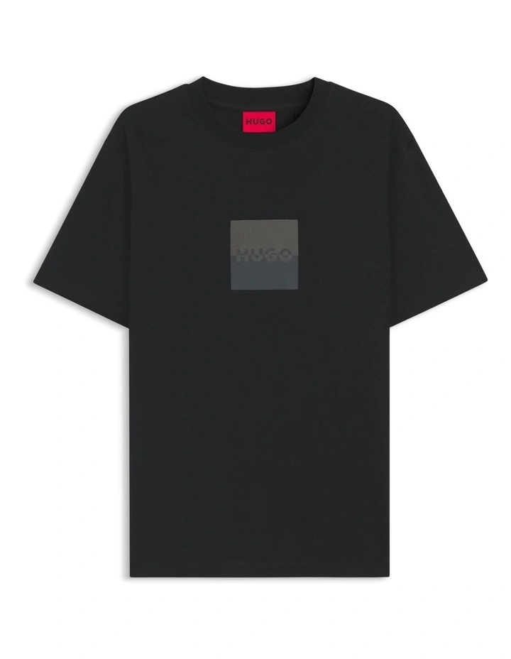 Dusplit T-shirt in Black image 5