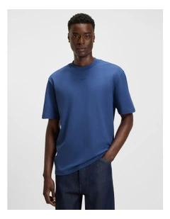 Dapolino T-shirt in Medium Blue