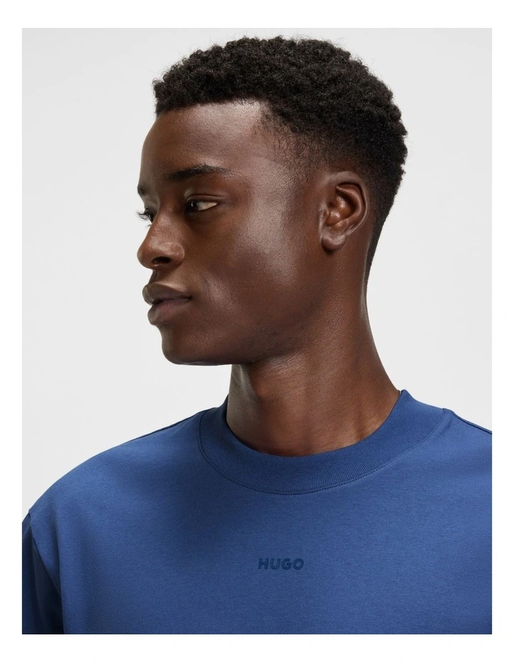 Dapolino T-shirt in Medium Blue image 3