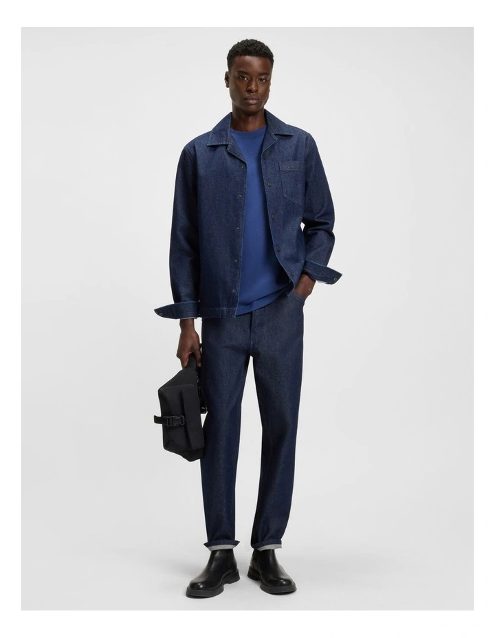 Dapolino T-shirt in Medium Blue image 4