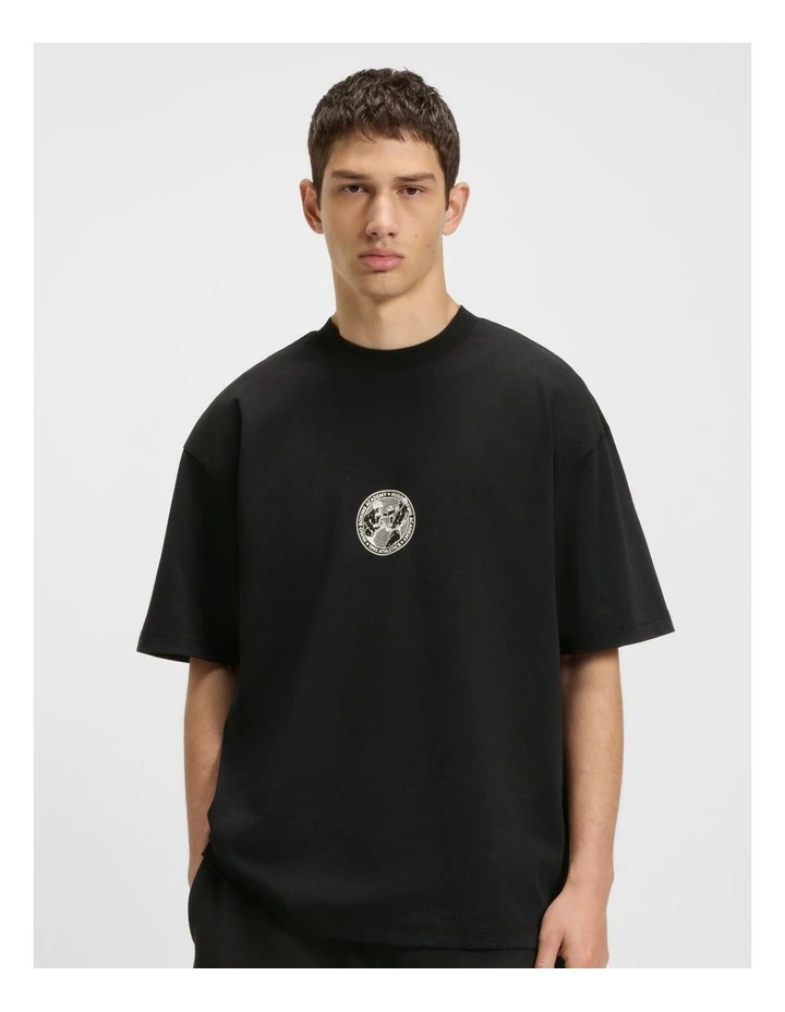 Dwresto T-shirt in Black image 1