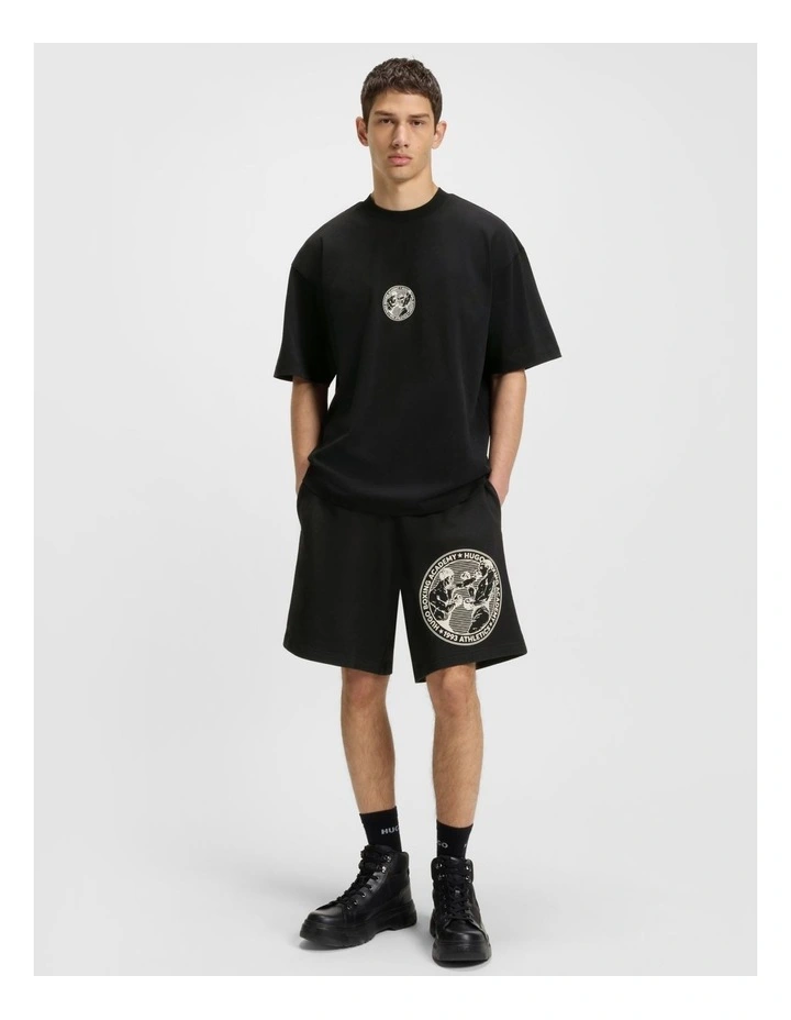 Dwresto T-shirt in Black image 4