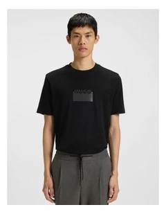 Delastio T-shirt in Black