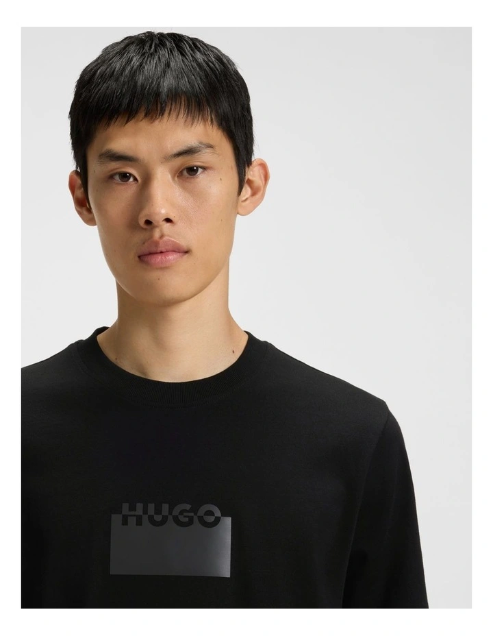 Delastio T-shirt in Black image 3