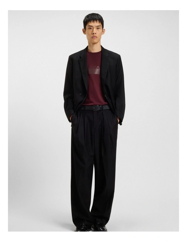 Delastio T-shirt in Dark Red image 4