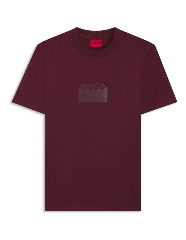Delastio T-shirt in Dark Red image 5
