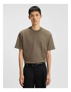 Dapolino T-shirt in Medium Grey