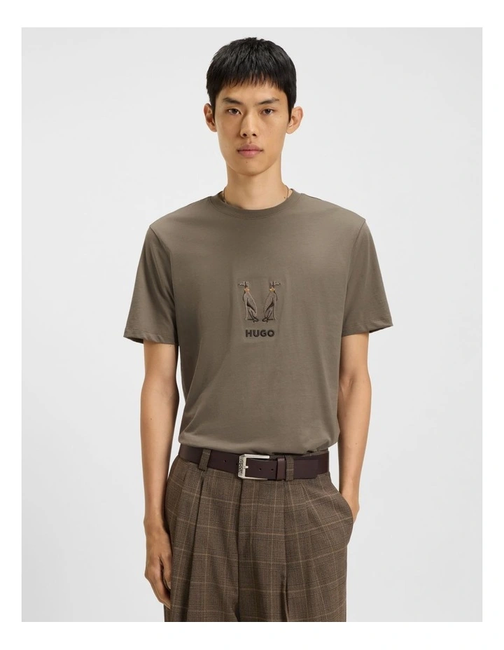Dugolini T-shirt in Medium Grey image 1