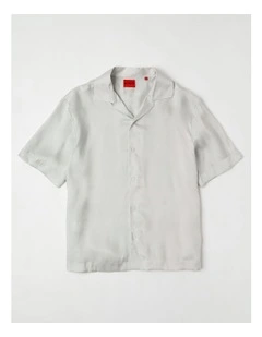 Espino Short Sleeve Shirt in Grey