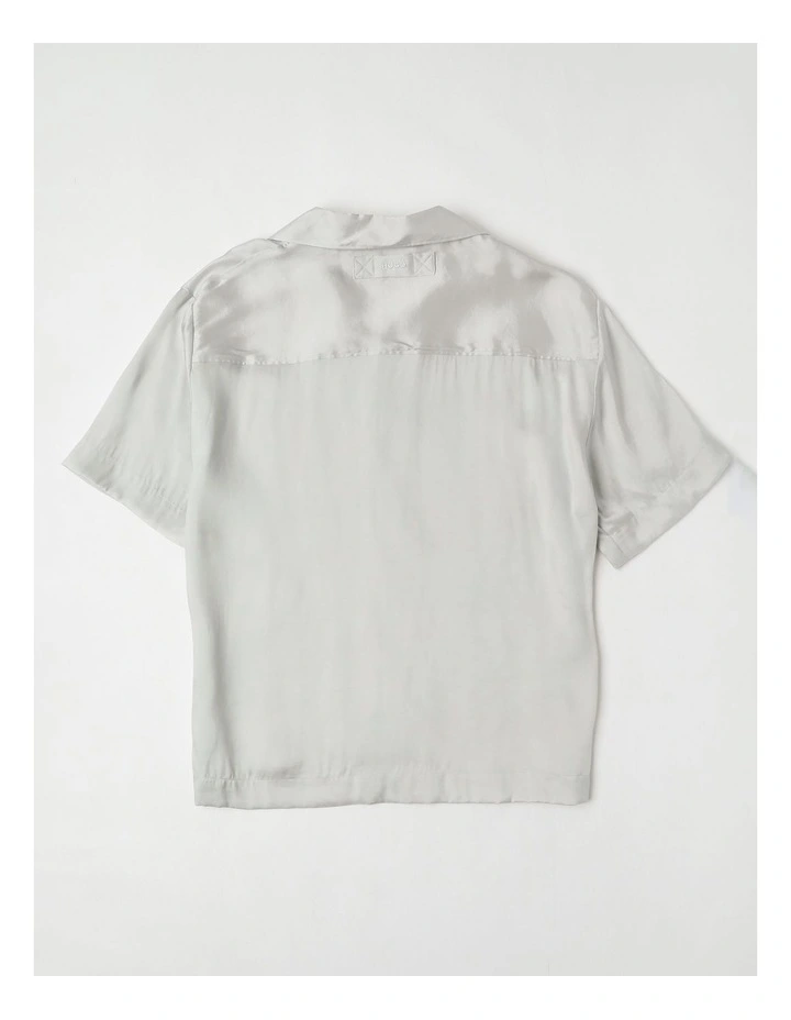 Espino Short Sleeve Shirt in Grey image 3